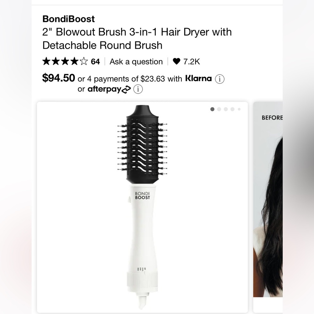 Bondi boost blow-out hot brush
